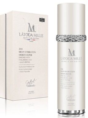 L'ATOUA MILLE 24H Deep Hydration Moisturizer Hyaluronic Acid + Multi-Peptide